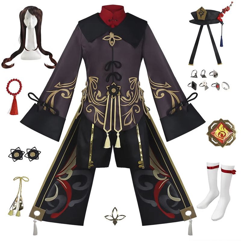 Anime-Cosplay, Hu Tao Cosplay, Hu Tao Kostüm